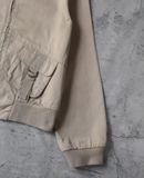  02.20.24 - VTG CROPPED TWILL BOMBER JACKET - STONE CARGO 