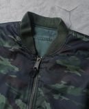  02.20.24 - VTG REVERSIBLE PILOT BOMBER JACKET - PHANTOM MILITARY 