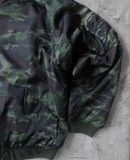  02.20.24 - VTG REVERSIBLE PILOT BOMBER JACKET - PHANTOM MILITARY 