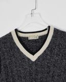  12.27.22 - VTG KNIT SWEATSHIRT - ELLE HOMME PARIS 