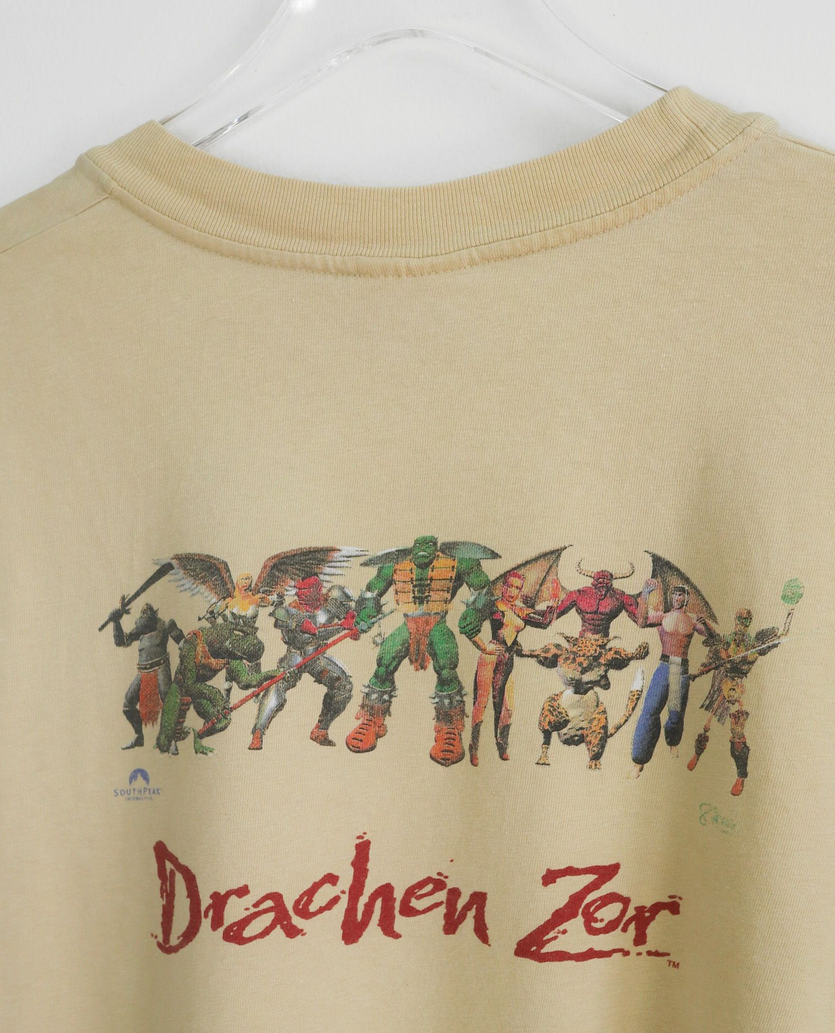  06.12.23 - VTG T-SHIRT - DRACHEN ZOR 90s 