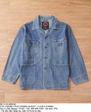  08.11.24 - VTG CHORE COAT DENIM JACKET - LUCKY STRIKE 