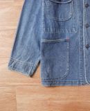  08.11.24 - VTG CHORE COAT DENIM JACKET - LUCKY STRIKE 