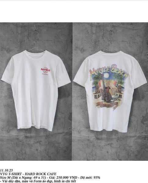  11.10.23 - VTG T-SHIRT - HARDROCK CAFE 