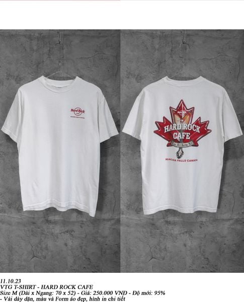  11.10.23 - VTG T-SHIRT - HARDROCK CAFE 