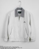  07.23.23 - VTG BLOUSON LINEN JACKET - SONIA BALENCIA 