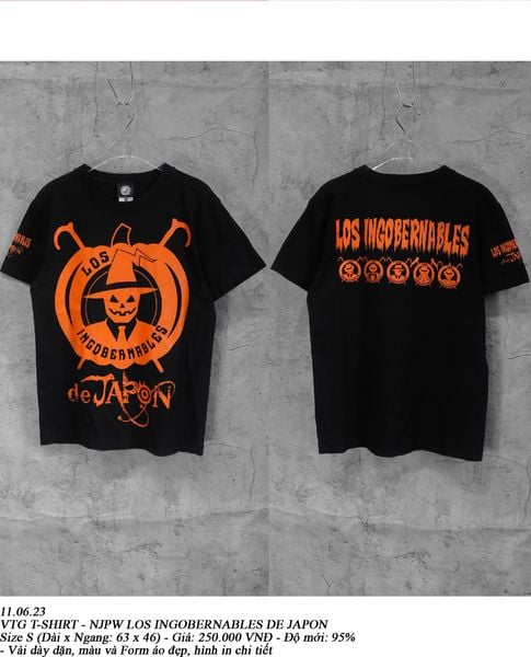  11.06.23 - VTG T-SHIRT - NJPW LOS INGOBERNABLES DE JAPON 