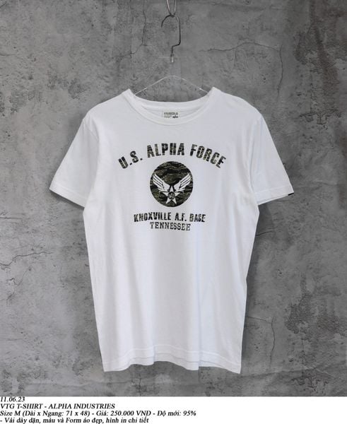  11.06.23 - VTG T-SHIRT - ALPHA INDUSTRIES 