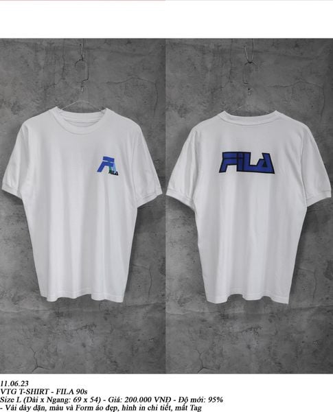  11.06.23 - VTG T-SHIRT - FILA 90s 