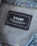  08.11.24 - VTG CROPPED DENIM JACKET - X-CAMP 