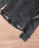  08.11.24 - VTG CROPPED BIKER DENIM JACKET - VERSION ROOM 