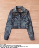  08.11.24 - VTG CROPPED DENIM JACKET - MADEN DENIM 