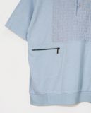  11.08.22 - VTG KNIT T-SHIRT - GREEN 986 