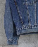  10.03.23 - VTG CROPPED DENIM JACKET - CATTLE ROAD 