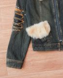  08.11.24 - VTG CROPPED DENIM JACKET - LANICE 