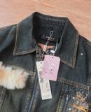  08.11.24 - VTG CROPPED DENIM JACKET - LANICE 