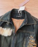  08.11.24 - VTG CROPPED DENIM JACKET - LANICE 