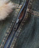  08.11.24 - VTG CROPPED DENIM JACKET - LANICE 