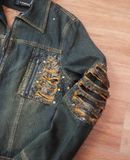  08.11.24 - VTG CROPPED DENIM JACKET - LANICE 