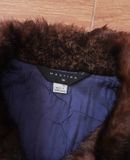  08.11.24 - VTG CROPPED FUR LINED DENIM JACKET - MASTINA 