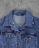  10.03.23 - VTG CROPPED DENIM JACKET - GU BY UNIQLO 