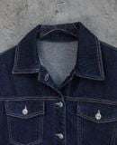  10.03.23 - VTG CROPPED DENIM JACKET 