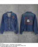  10.12.23 - VTG DENIM JACKET - ANAHEIM CLUB X DISNEY 