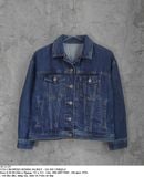  10.12.23 - VTG CROPPED DENIM JACKET - GU BY UNIQLO 
