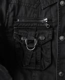  02.23.24 - VTG PUNK DENIM JACKET - IN THE ATTIC 