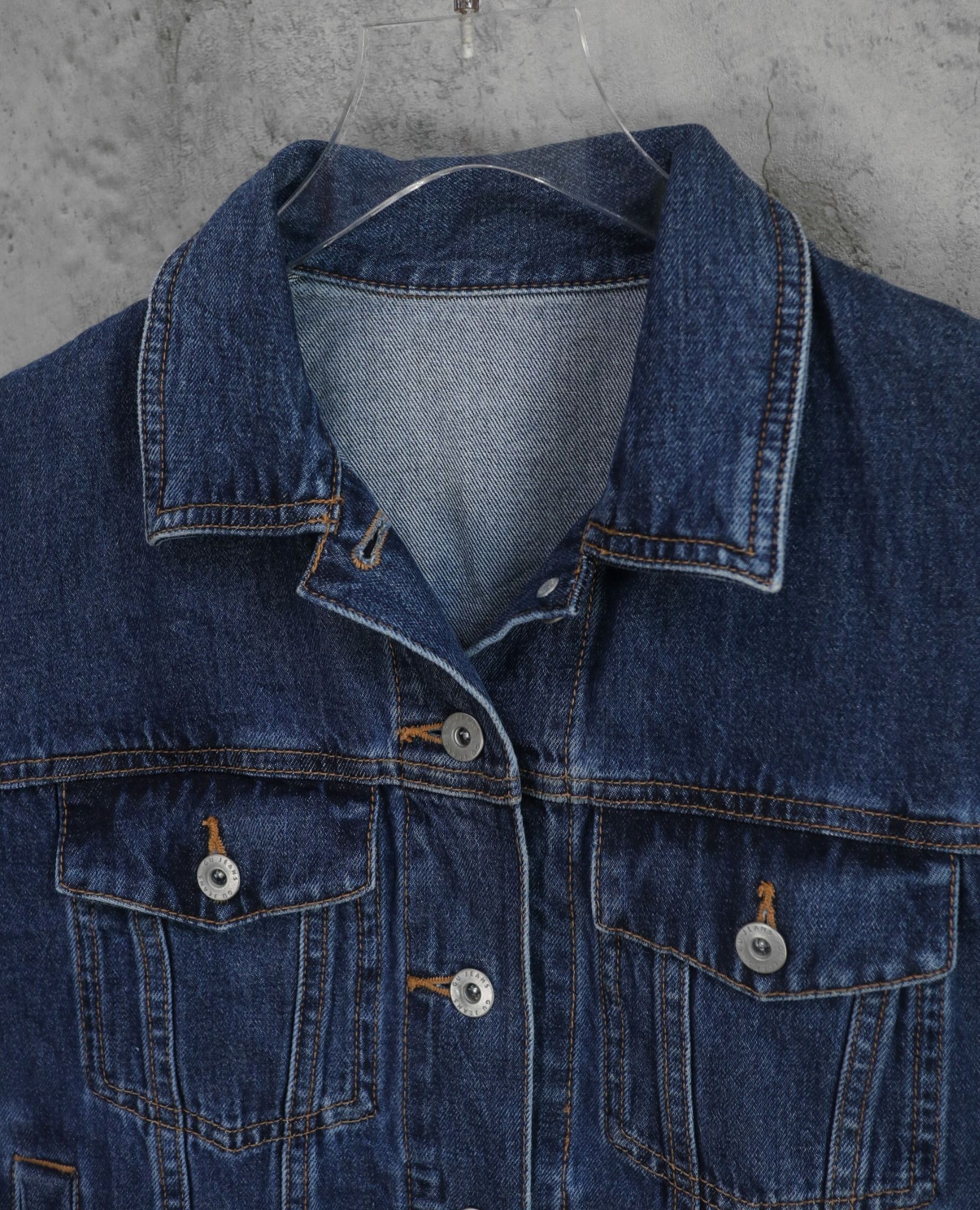  10.12.23 - VTG CROPPED DENIM JACKET - GU BY UNIQLO 