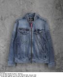  10.12.23 - VTG DENIM WORK JACKET - BURTLE 