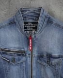  10.12.23 - VTG DENIM WORK JACKET - BURTLE 