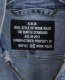  10.12.23 - VTG DENIM WORK JACKET - BURTLE 