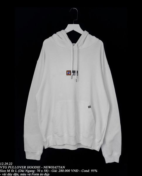  12.29.22 - VTG PULLOVER HOODIE - NEWHATTAN 