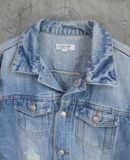  10.12.23 - VTG CROPPED DENIM JACKET - J-HONEY 