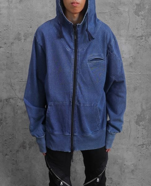  02.23.24 - VTG INDIGO WASH HOODED JACKET - COVER 