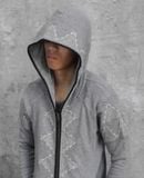  02.28.24 - VTG PUNK ZIP UP HOODIE - PPFM 