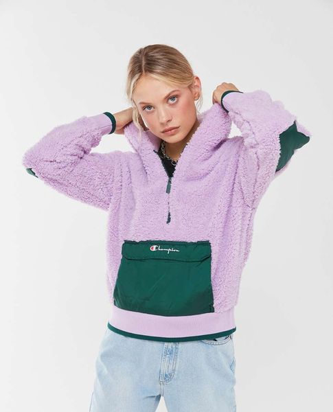  SHERPA PULLOVER HOODIE - CHAMPION X URBAN OUTFITTERS 