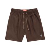  LOGO PACK NYLON SHORT - BROWN 