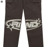  LOGO CARGO PANT ( BROWN ) 