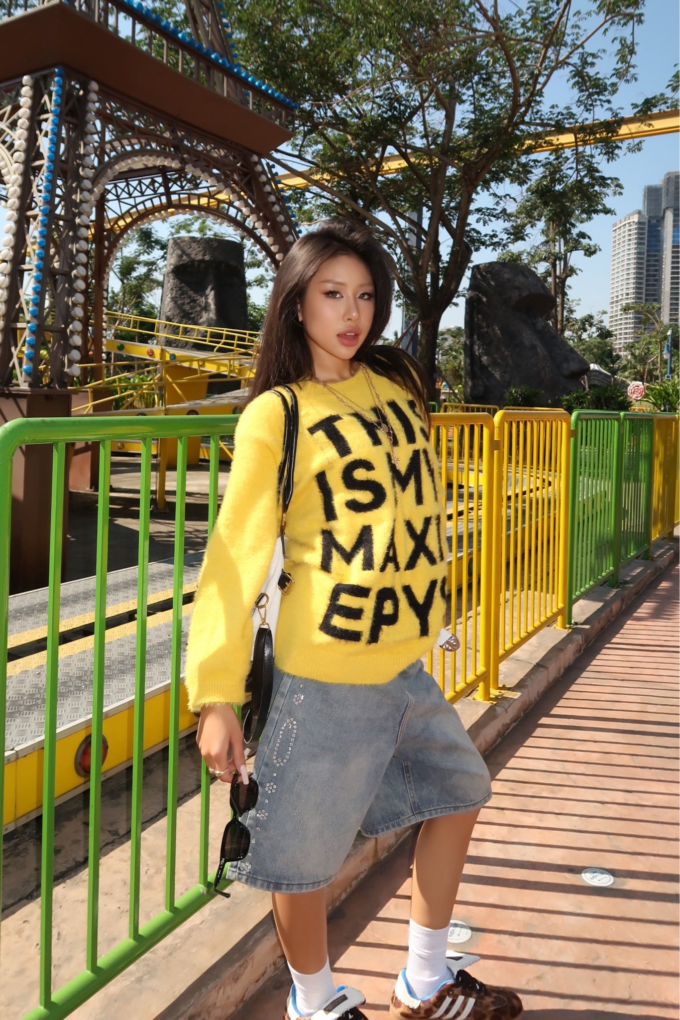  STARLIGHT SHORT BLUE JEAN 