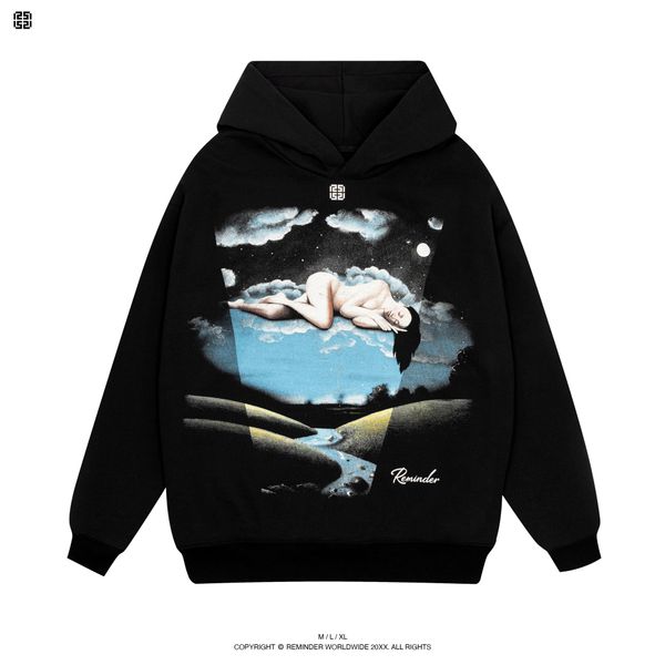 THE GIRL HOODIE - BLACK