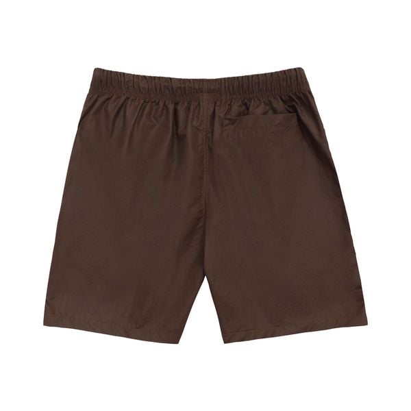 LOGO PACK NYLON SHORT - BROWN