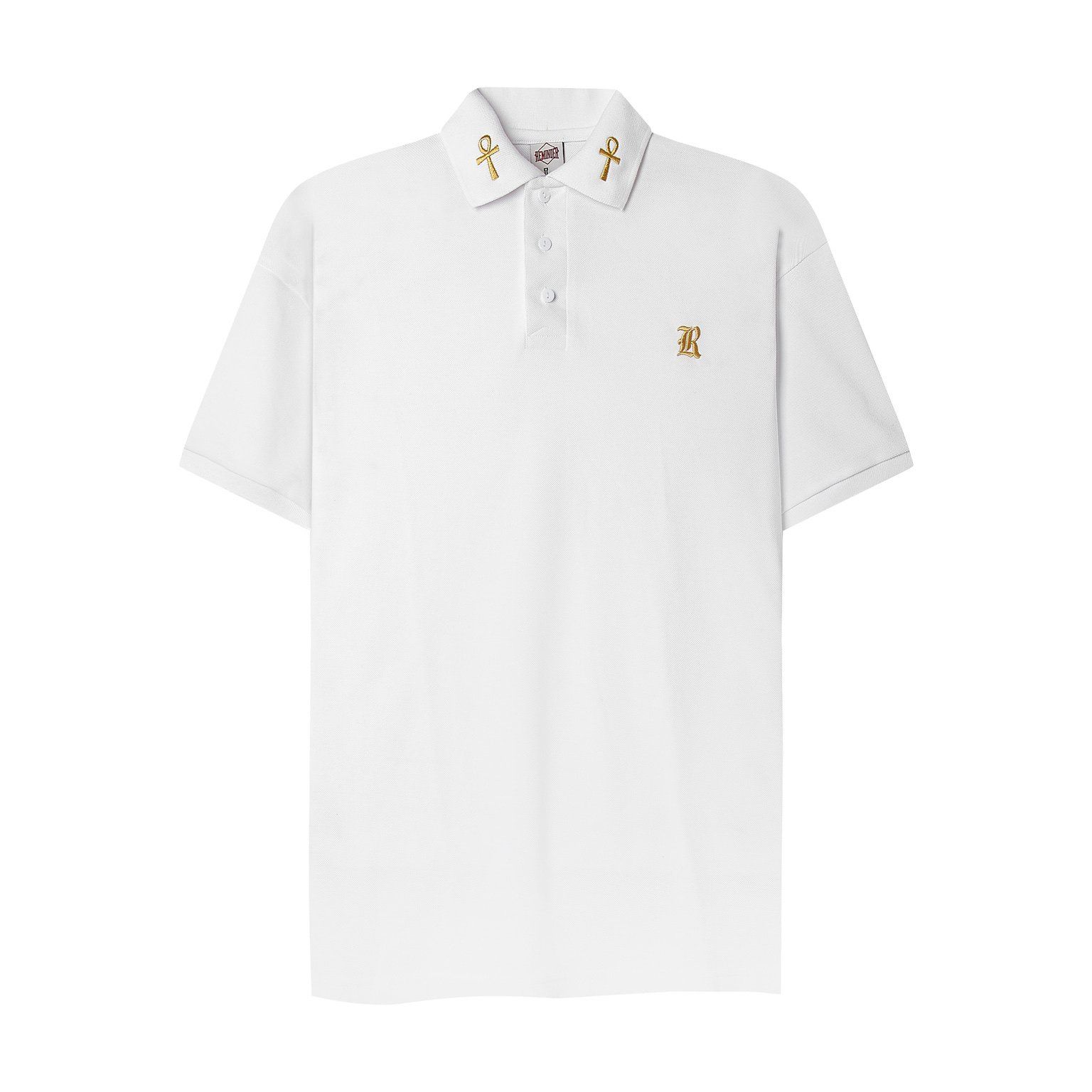  ANKH Polo - WHITE 