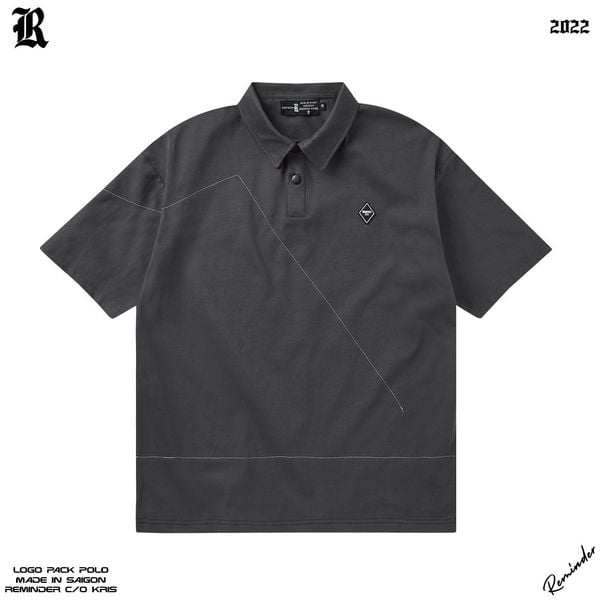 LOGO PACK POLO - GREY