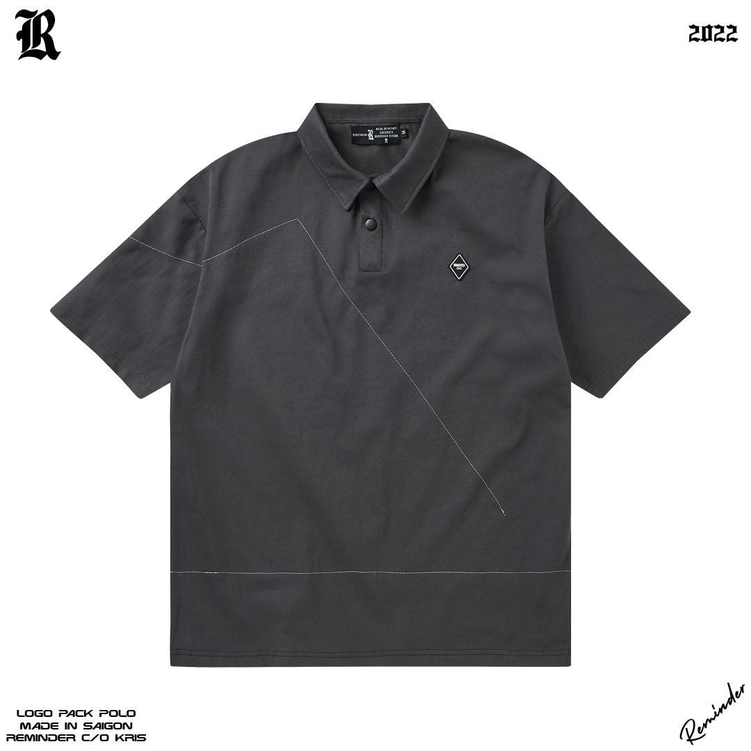  LOGO PACK POLO - GREY 