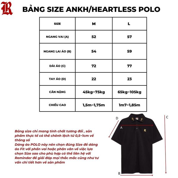 HEARTLESS WHITE POLO Shirt