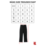  TROUSERS PANT - BLACK 