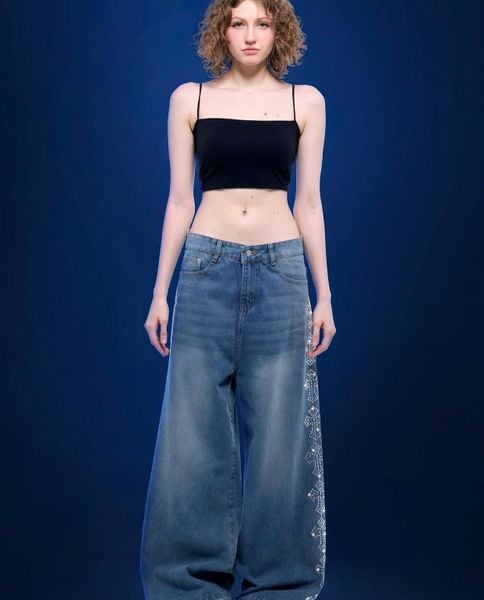 CROSS BLING / BLUE JEAN