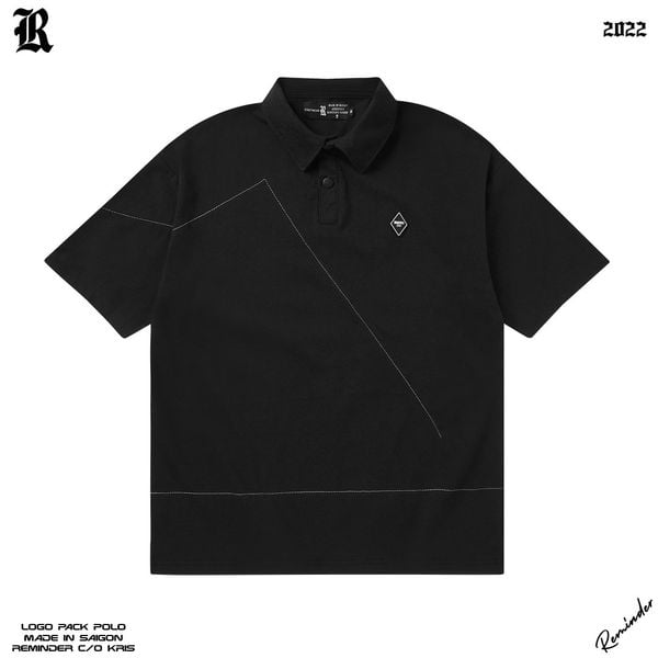 LOGO PACK POLO - BLACK
